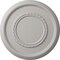 Ekena Millwork Federal Roped Large Ceiling Medallion (Canopies up to 7 3/4"), 17 3/8"OD x 1 1/8"P, Ultra Pure White CM17FEUWF - alternate 1